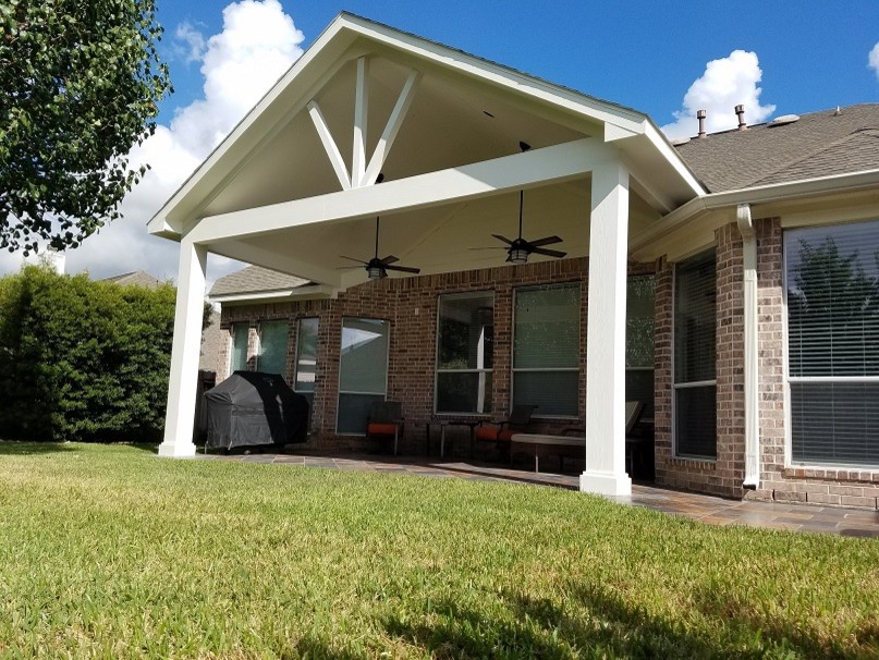 Mesquite Brush Ln, Houston, TX 77095 Traditional Patio Houston