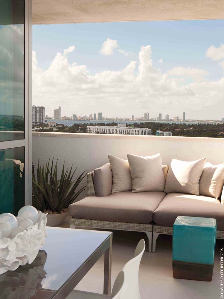 Miami Beach Ocean Front Residence Contemporary Patio Miami by David Scott Interiors Houzz