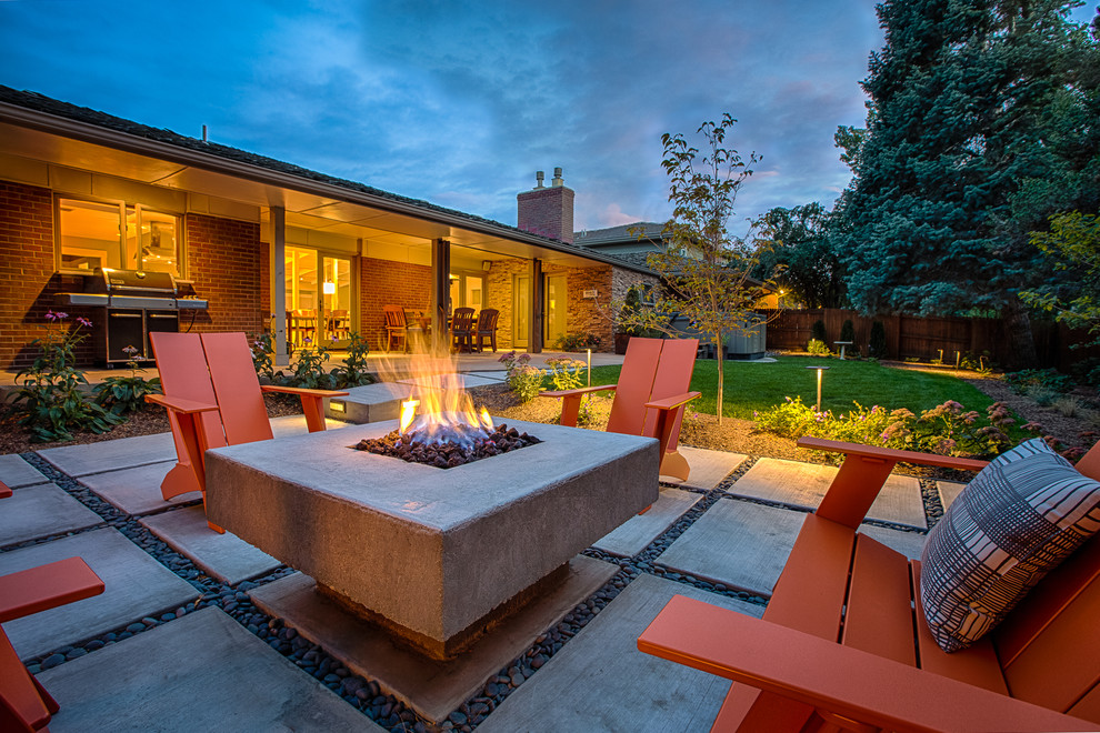 Mid Century Contemporary Landscape - Midcentury - Patio ... Mid Century Contemporary Landscape - Midcentury - Patio ... on Mid Century Patio Design id=78612