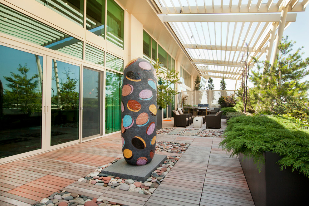 MidTown Penthouse Contemporary Patio Omaha by FrasierMartis