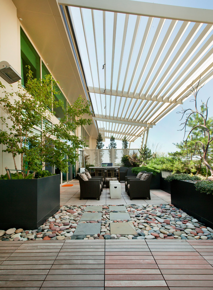 MidTown Penthouse Contemporary Patio Omaha by FrasierMartis