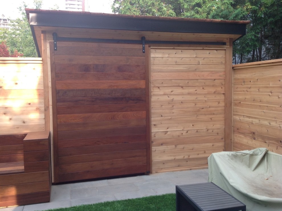 Midtown Backyard Makeover Patio Toronto by Curbz Landscaping Inc