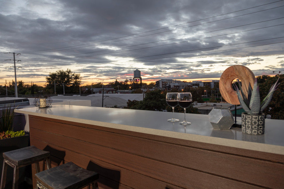 Midtown Sac Rooftop Deck Modern Patio Sacramento by Outdoor