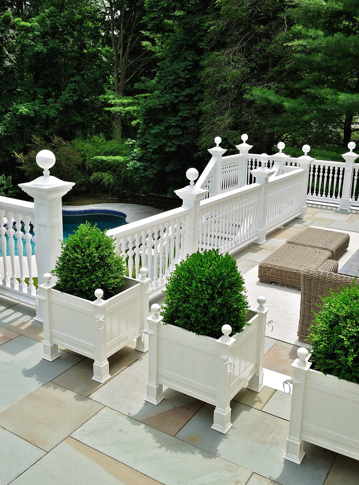 MIller Rd HIstoric restoration - Traditional - Patio - New York - by
