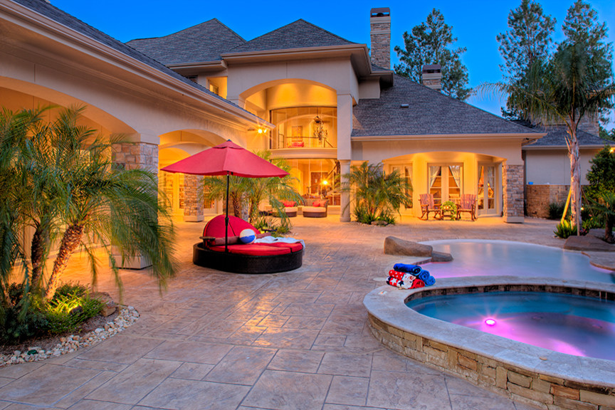 Millers Lane Traditional Patio Houston by Frankel Design Build