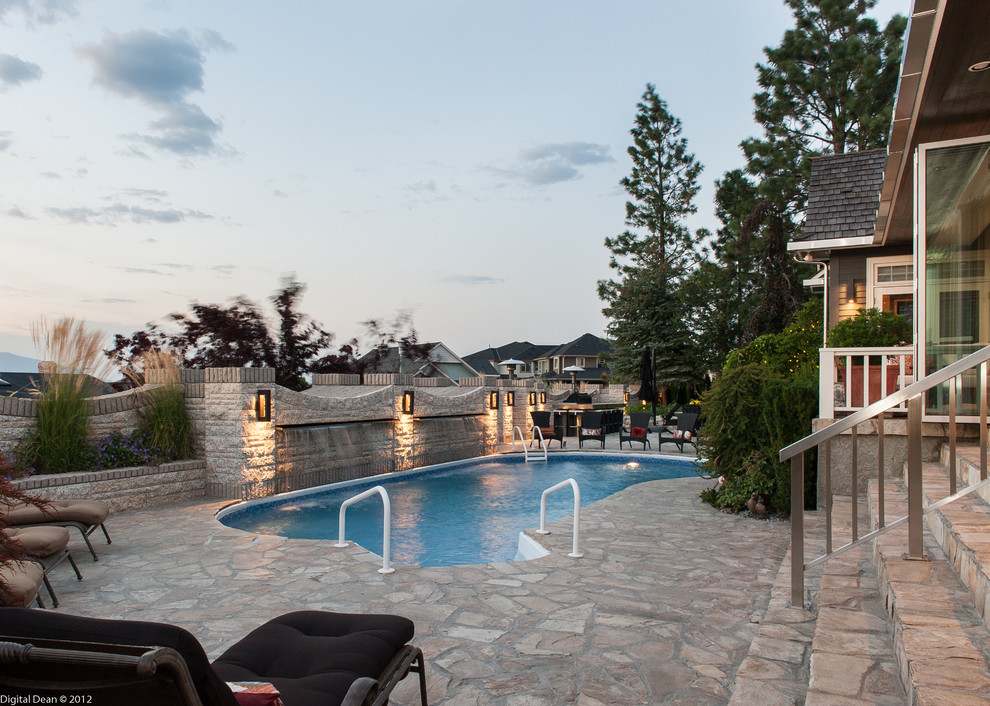 Mission Kelowna BC Contemporary Pool Vancouver by Okanagan Dream Builders Ltd. Houzz