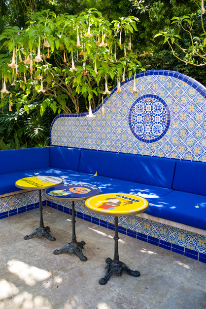 Inspiration for a mediterranean patio in Los Angeles.