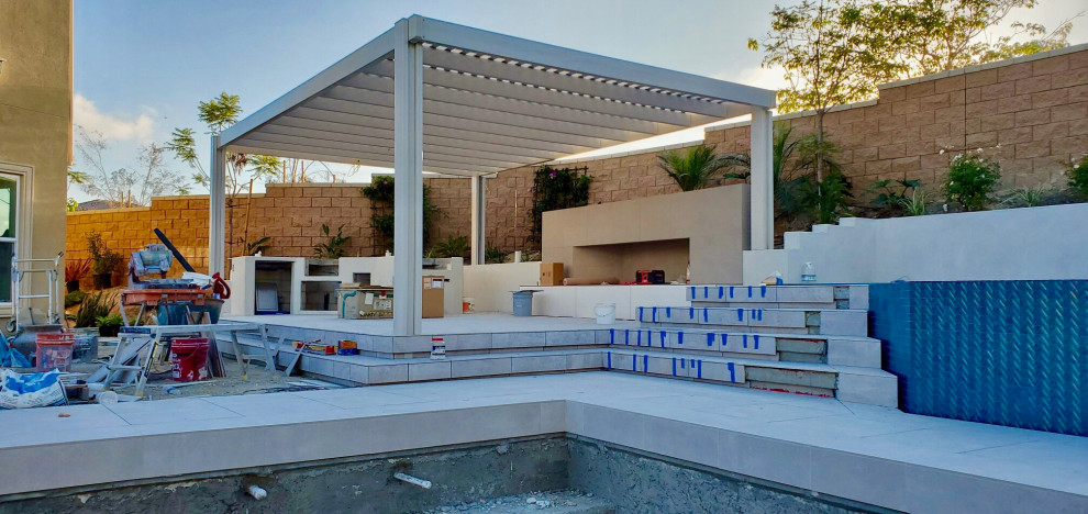 Modern Alumnawood Patio Cover Modern Patio By Southern California Patios Houzz