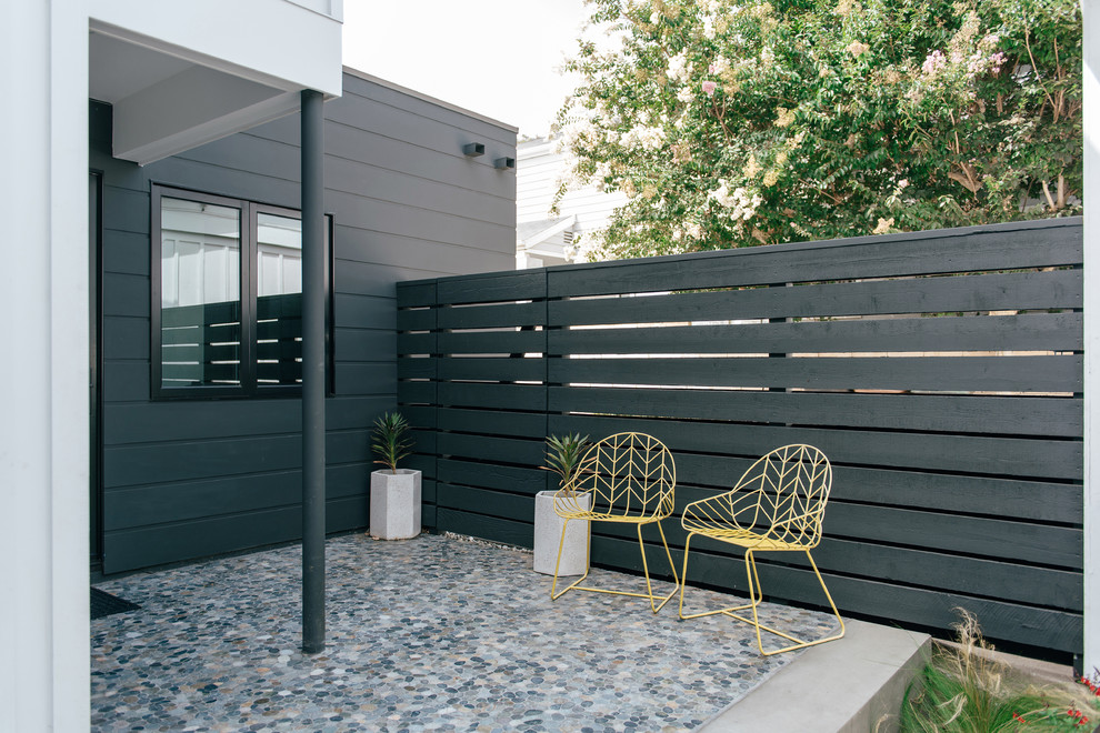 modern beach cottage / lantern village, dana point Midcentury Patio