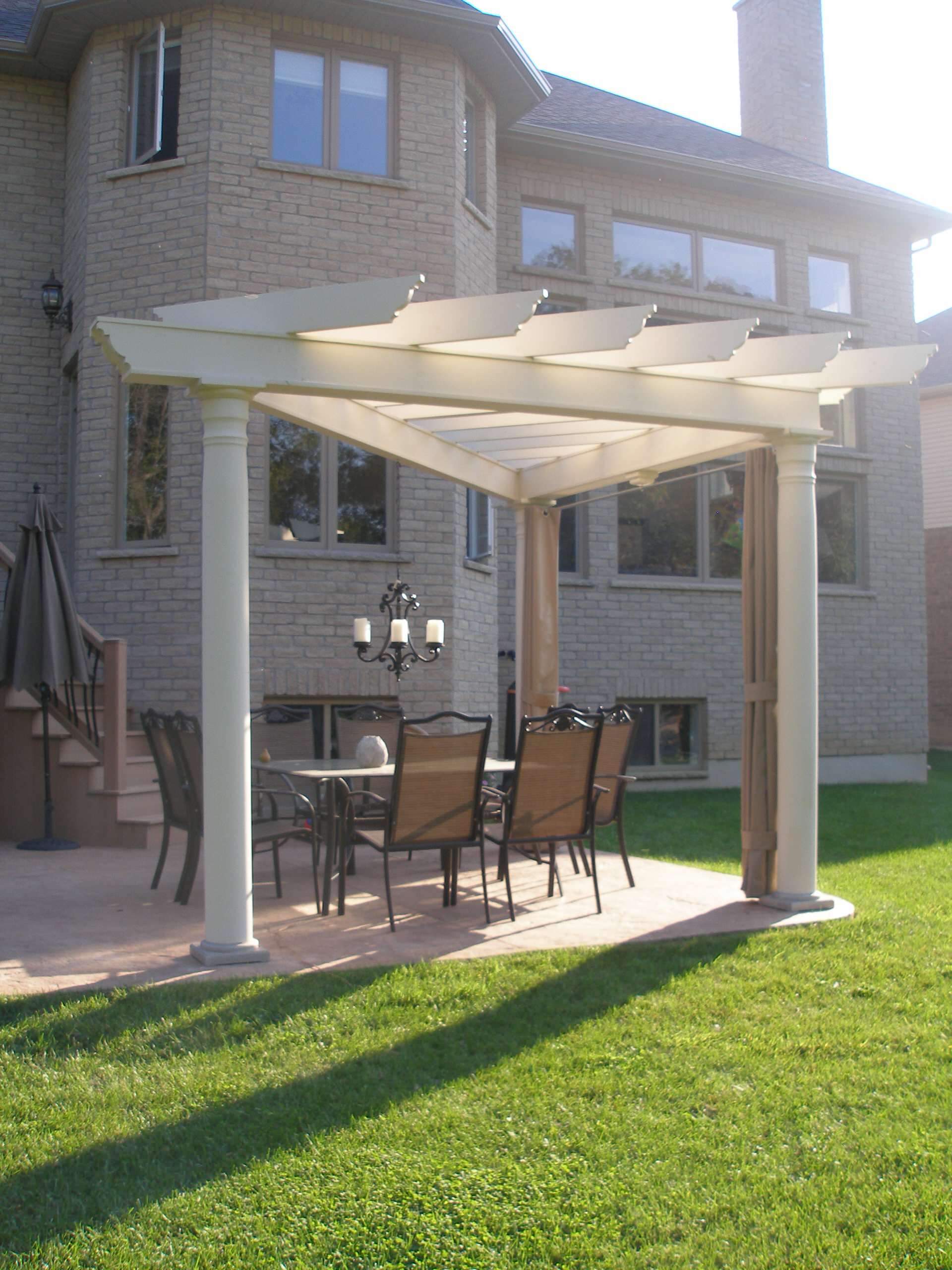 Pergolas Privacy - Photos & Ideas | Houzz