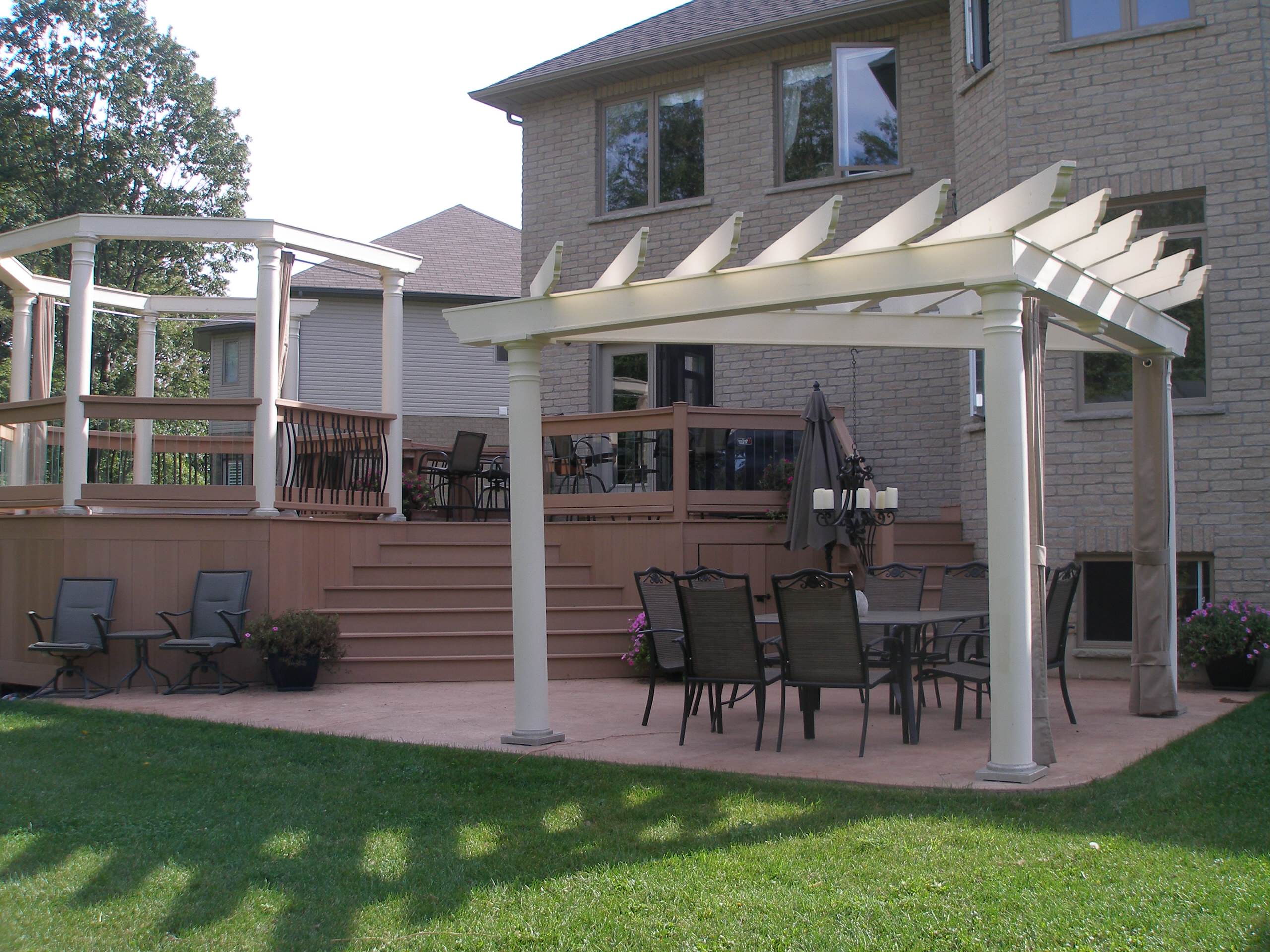 Pergolas Privacy - Photos & Ideas | Houzz