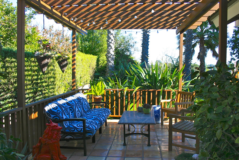 Modern Decking Traditional Patio Los Angeles by Heath Carpentry