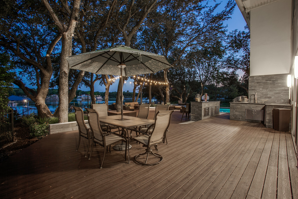 Modern Lake Retreat Luxury Outdoor Living Fort Worth, TX Modern