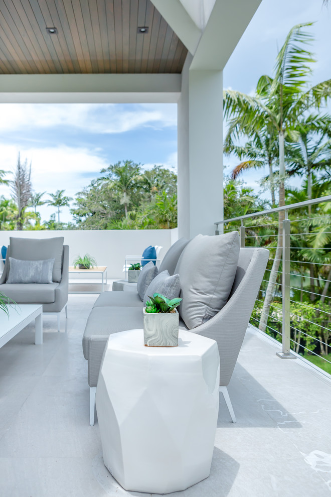Modern Miami Staging Modern Patio Miami by Ava Gray Interiors