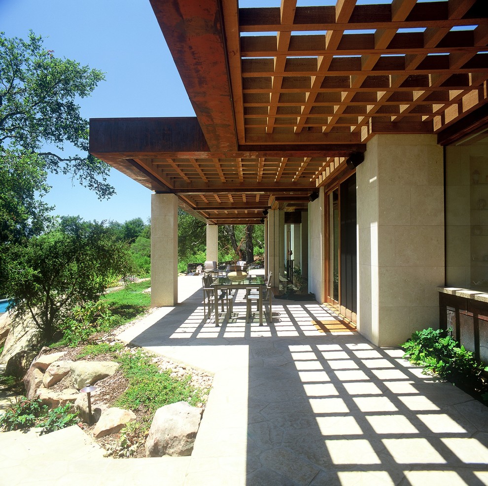 Patio - modern patio idea in Santa Barbara