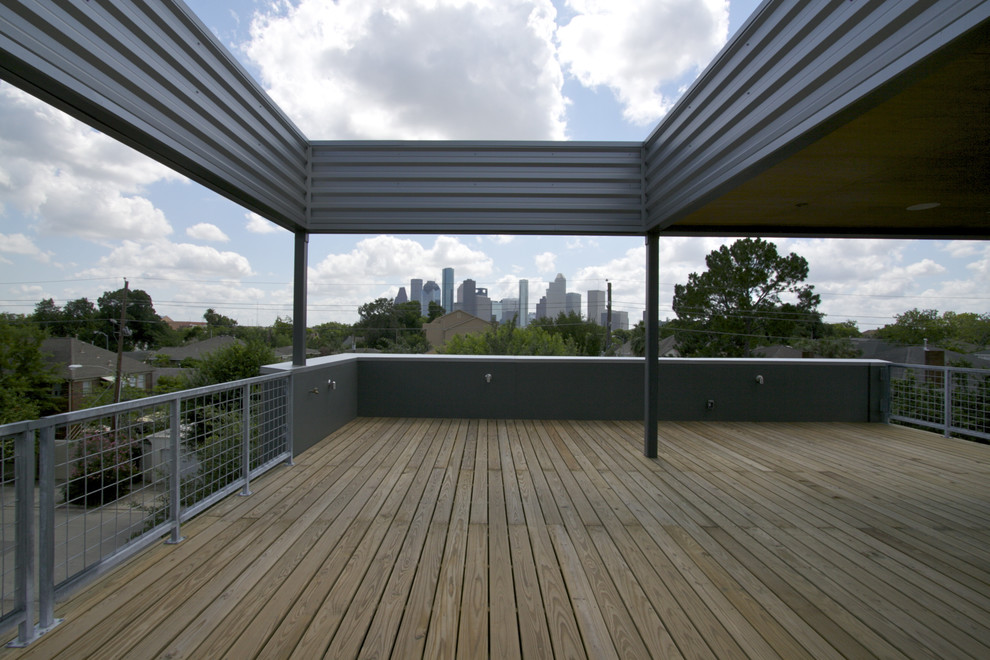 Moderner Patio in Houston