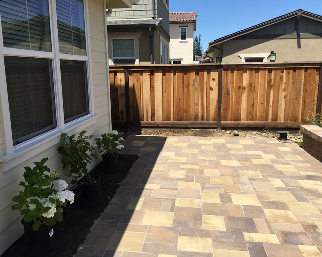 Hill Loden Place Arts & Crafts Patio San Francisco by