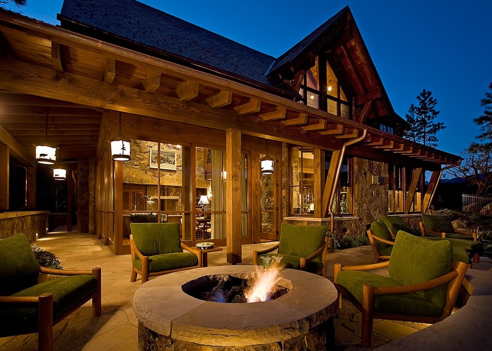 Mountain Outdoor Living Traditional Patio Albuquerque by User
