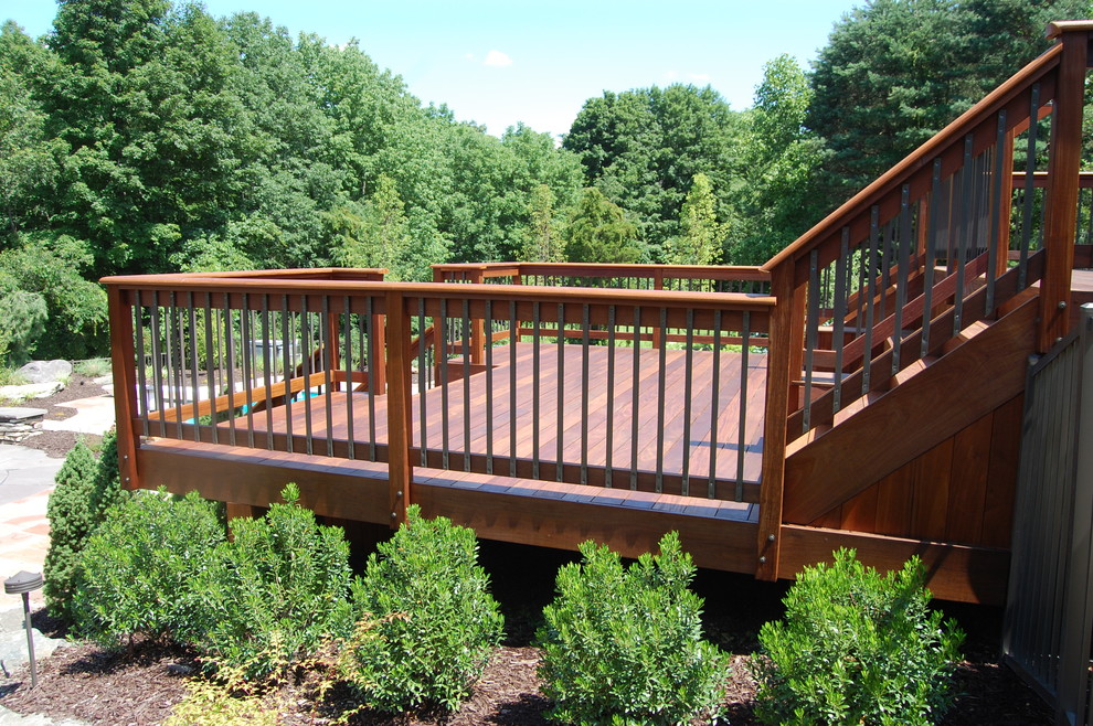 Mountain Road Landscaping Rustic Patio Philadelphia by Mountain