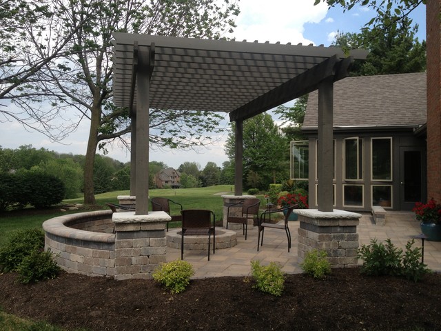 Muirfield patio and pergola - Classique - Terrasse et Patio - Columbus