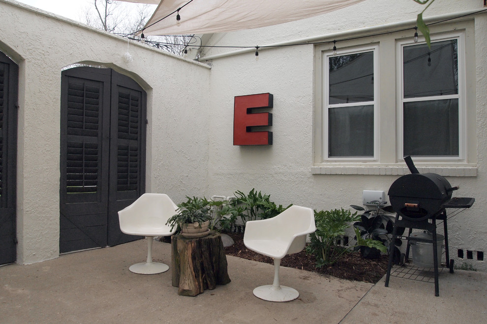My Houzz Eclectic Charm in a Baton Rouge Renovated LiveWork Cottage