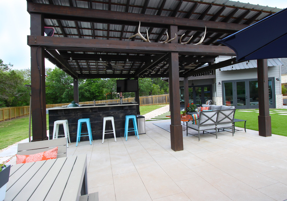 My Houzz IndoorOutdoor Oasis With a Vacation Vibe in Austin