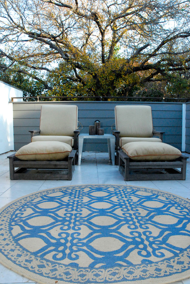 Transitional patio photo in Austin