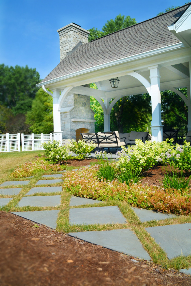 Naperville Patio Paver Stepping Stones Walkway Patio Chicago by