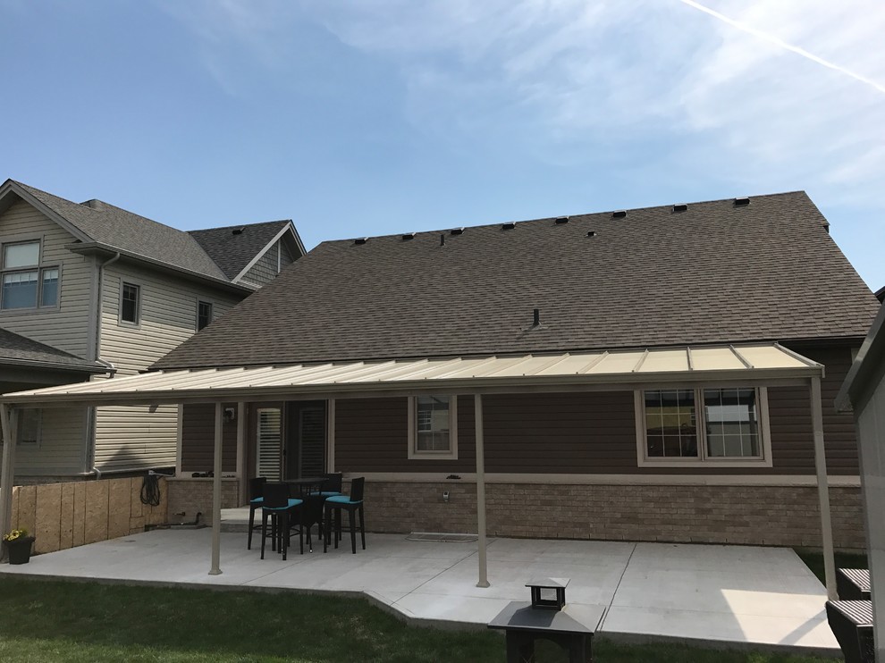 Natural light patio cover Traditional Patio Other by Dave VanAm