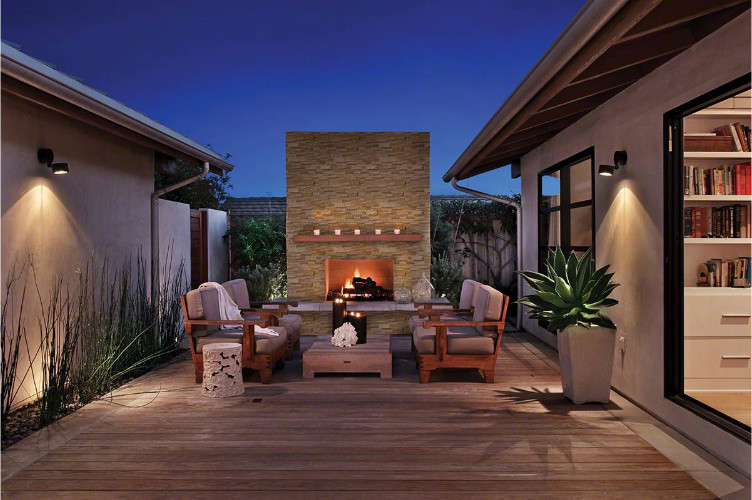 Natural Stone Ledger Panels Patio DC Metro by Stone Solution