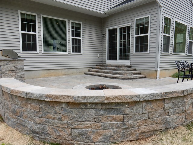 Natural Stone Paver Patio Project, Chester County, PA - Traditional ...