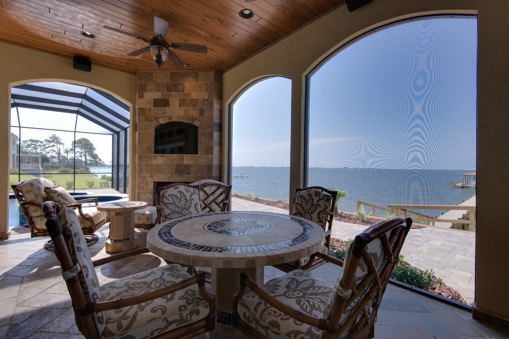 Navarre New Home Traditional Patio Miami by Defined Interiors