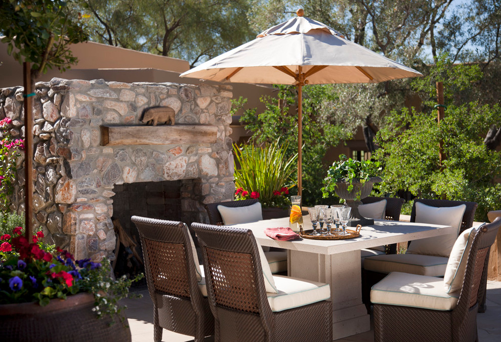 NBI Photos Traditional Patio Phoenix by Nelson Barnum Interiors