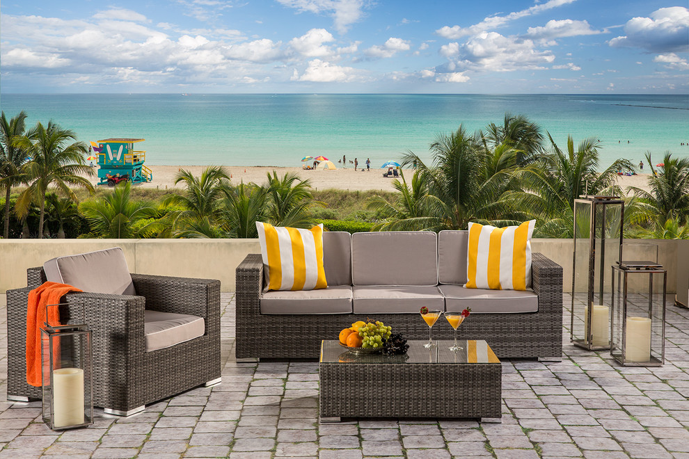 Neilina Outdoor Collection Modern Patio Miami by El Dorado Furniture Houzz