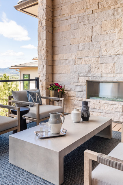 New Build Home Patio Contemporary Patio Denver By Margarita Bravo Houzz