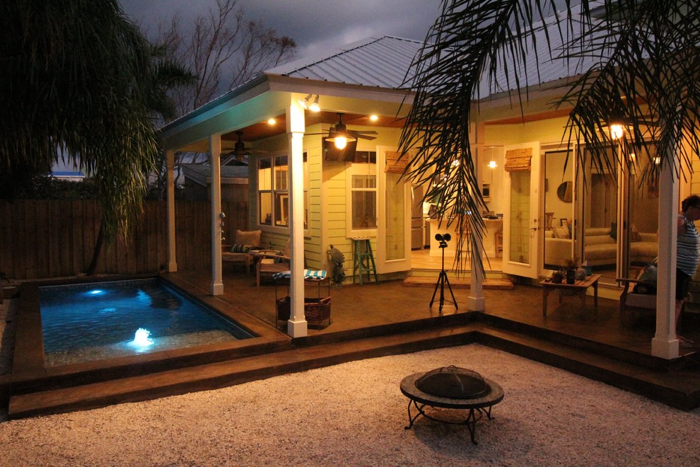 New Smyrna Beach Home Staging Beach Style Patio Orlando by