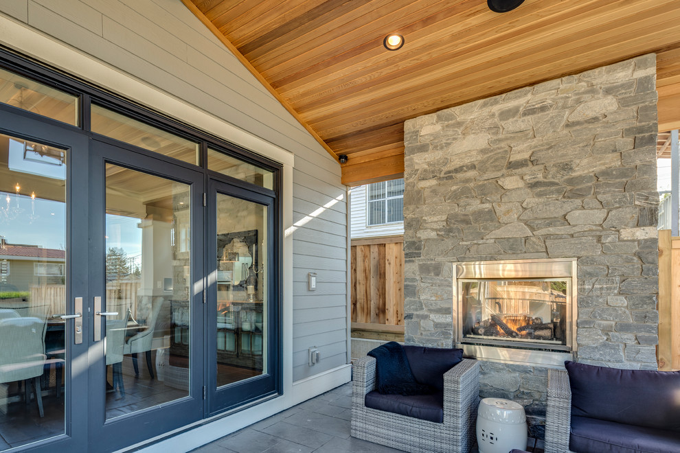 New West Classic Traditional Patio Vancouver by Clay Construction Inc. Houzz