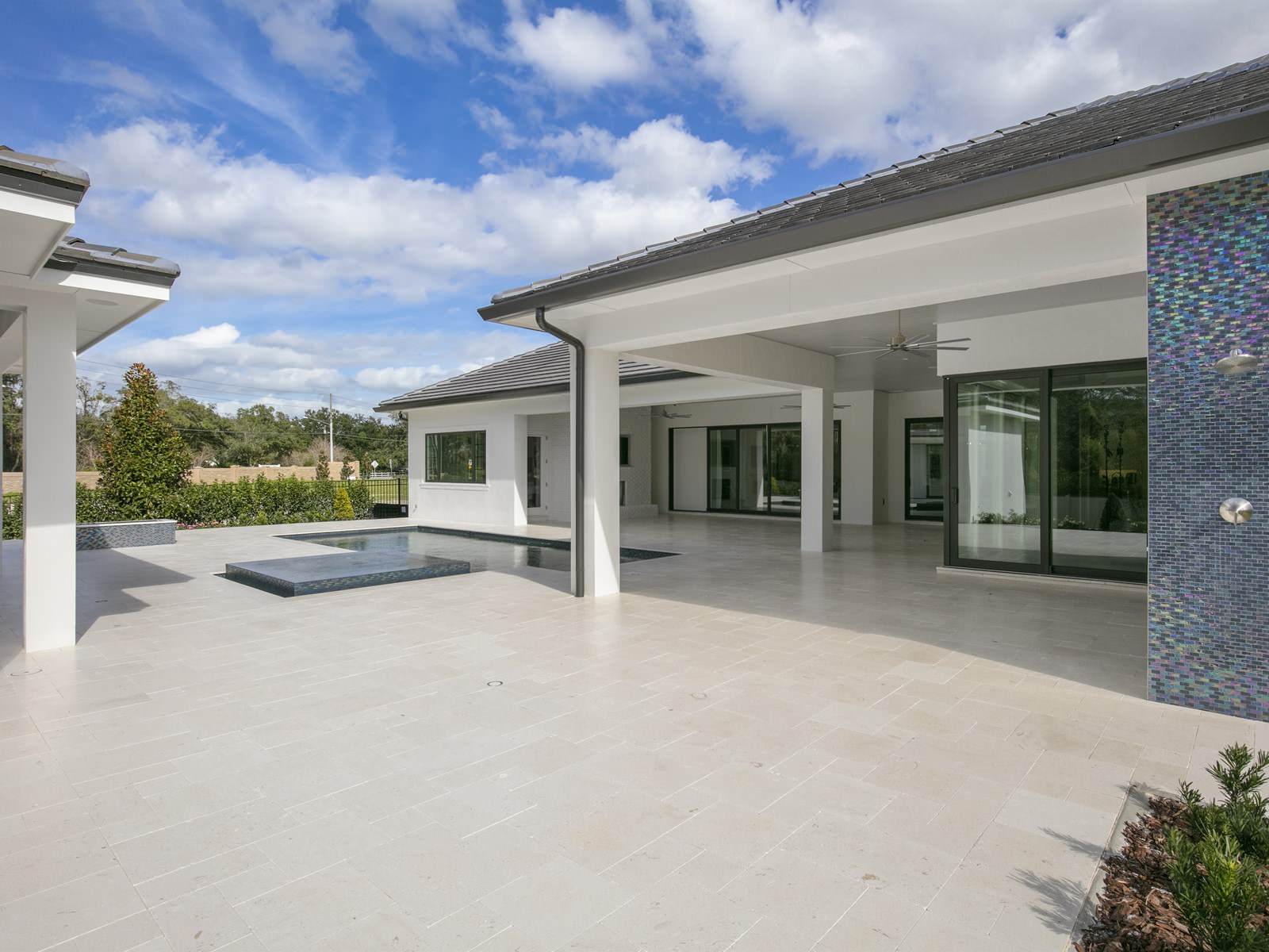 Newly Completed Model Home In Bella Vita Located In Windermere Florida Beach Style Patio Orlando By Element Home Builders Houzz