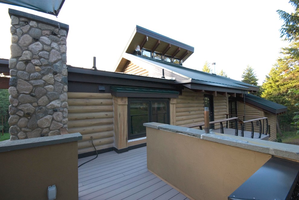 Nine Mile, Montana Residence Traditional Patio Other by EverLog