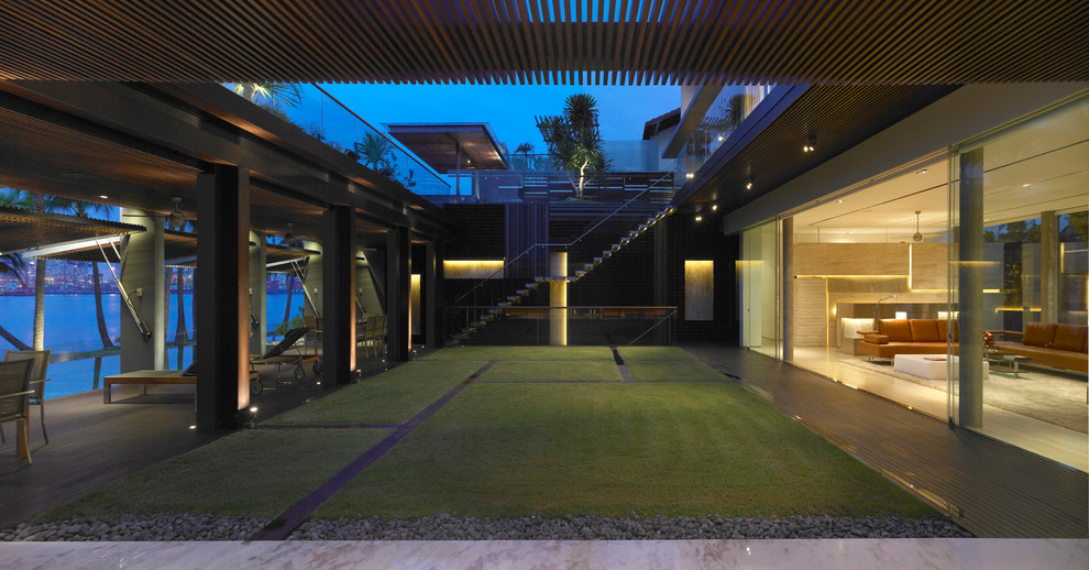 Inspiration for a patio remodel in Singapore