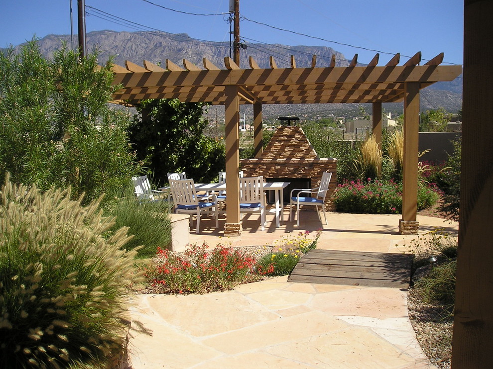 North Albuquerque Acres Contemporary Patio Albuquerque by Red