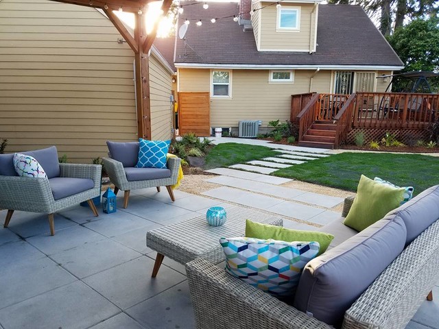 Northeast Portland - Blessing Landscape Design, Client Installed ...