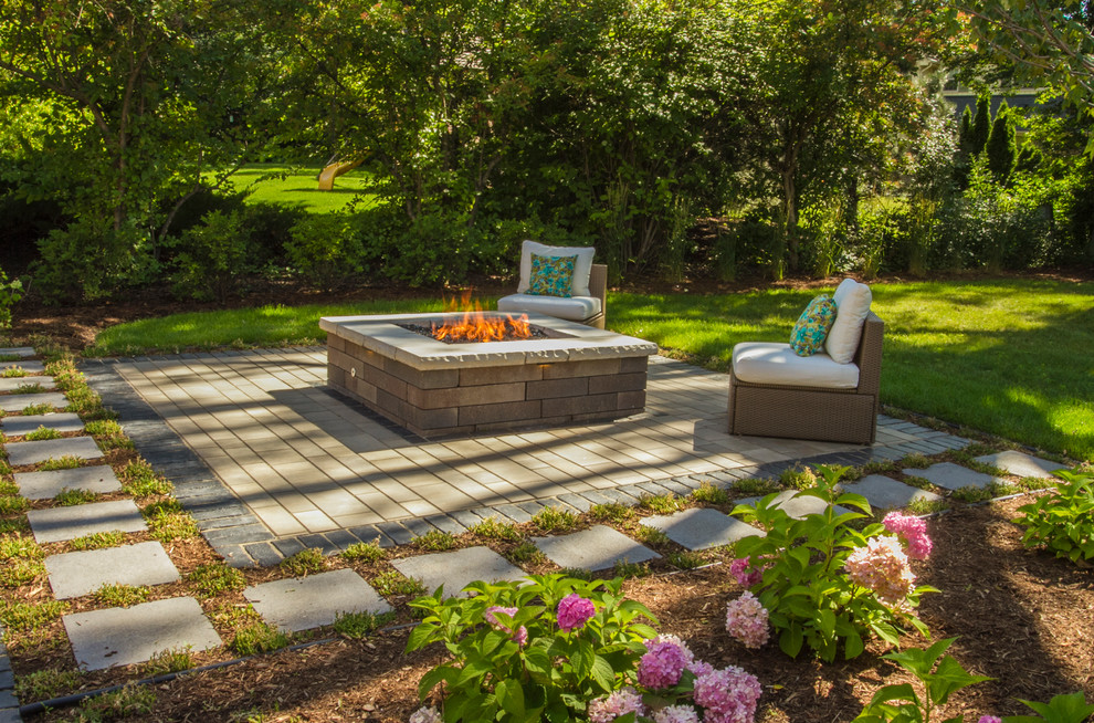 Oak Brook Outdoor Transformation Contemporary Patio Chicago by
