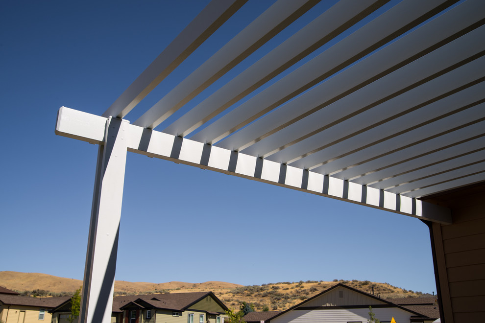 Open Beam Pergola Craftsman Patio Boise by ShadeWorks, Inc. Houzz