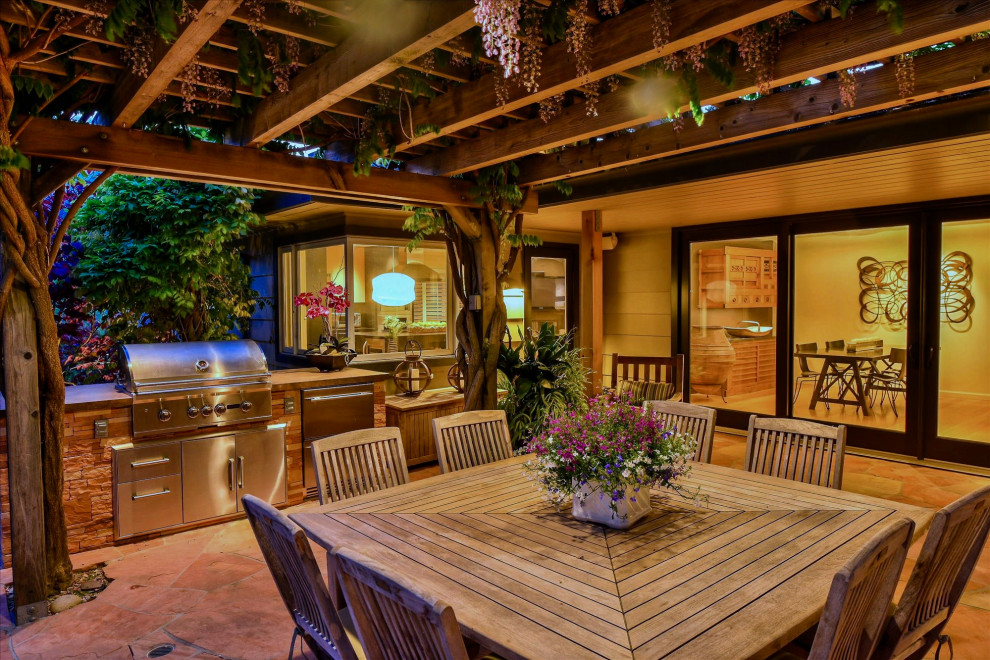 Orinda Haceinda Award Winning project Craftsman Patio San