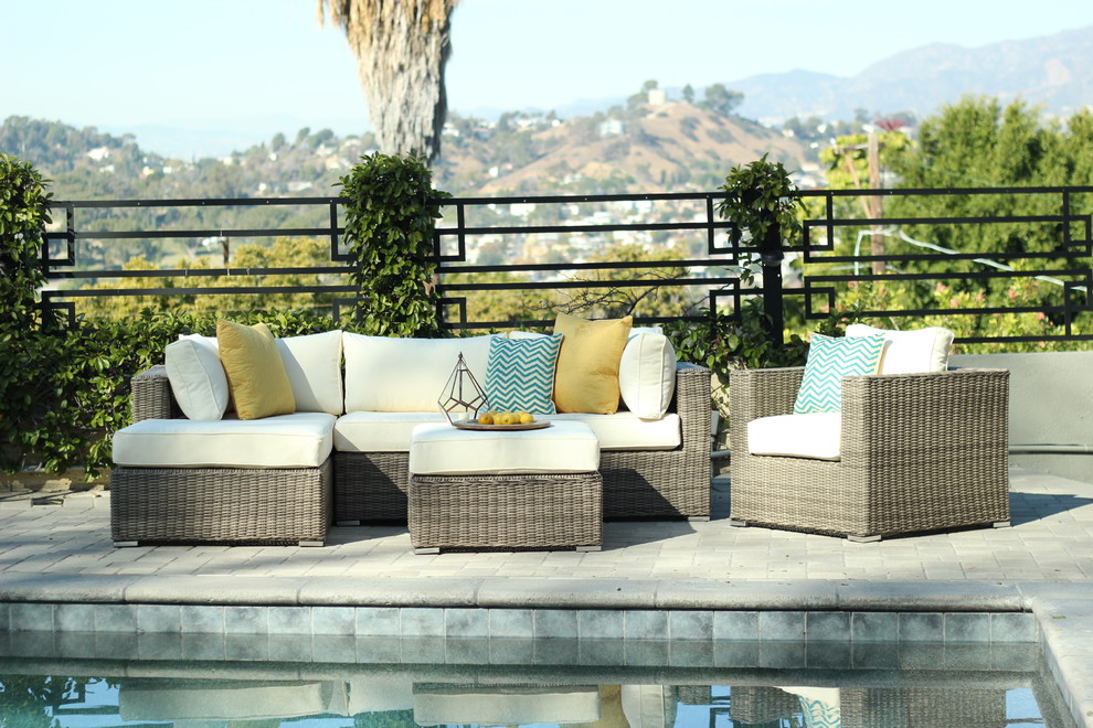 Our Work Bord de Mer Terrasse et Patio Los Angeles par Ajna