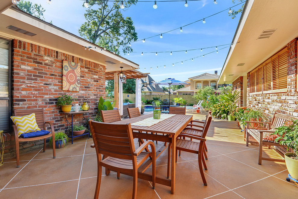 Our Work Traditional Patio New Orleans by Oasis Spaces Houzz