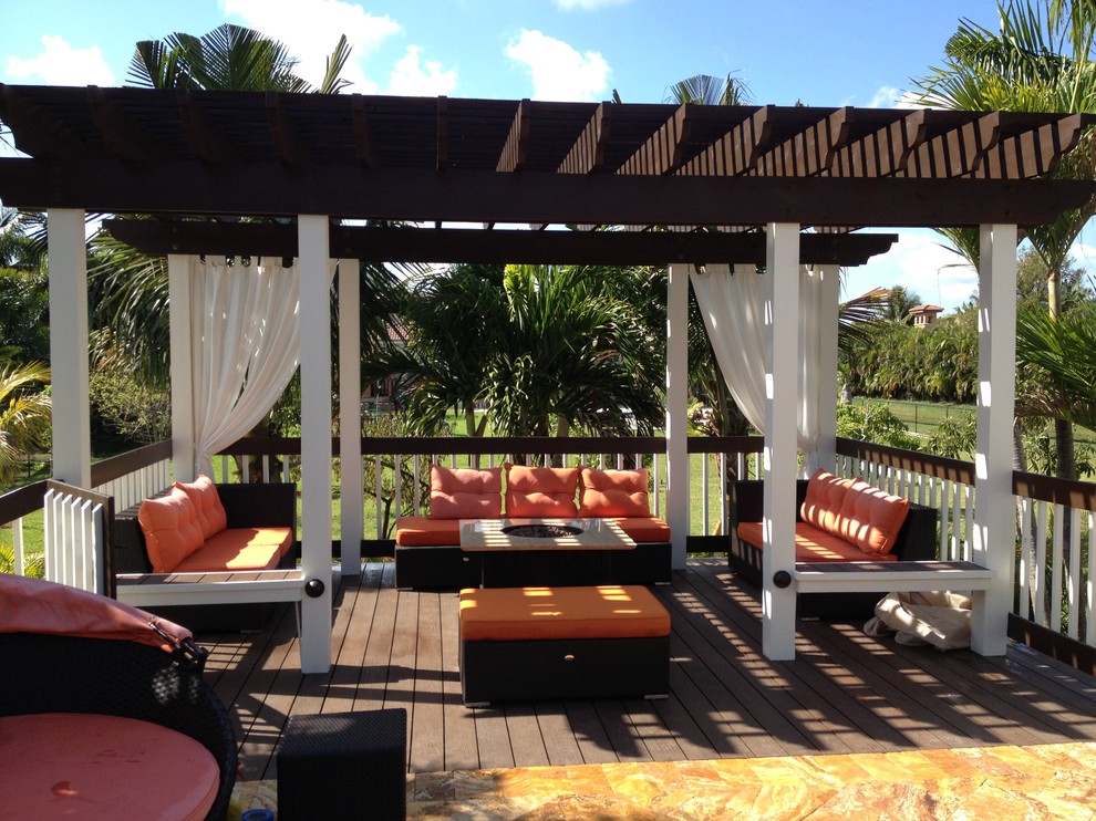 Our Work Tropical Patio Miami by ProMarc Custom Builders Houzz