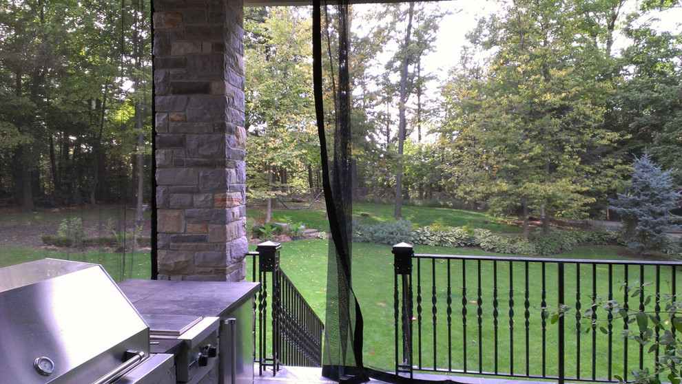 Outdoor Curtains/Mosquito Drapes/Porch Screens Modern Patio