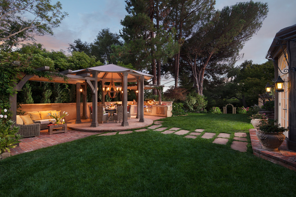 Outdoor Dining in Santa Barbara Traditional Patio Santa Barbara